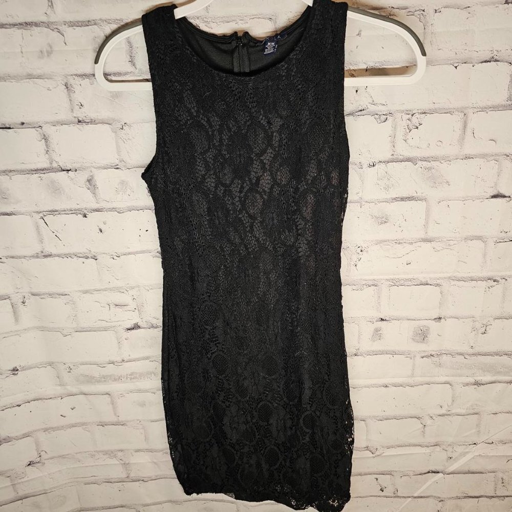Black Lace Dress
